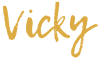 geschreven Vicky